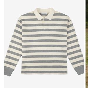 Parke Gray Striped shirt